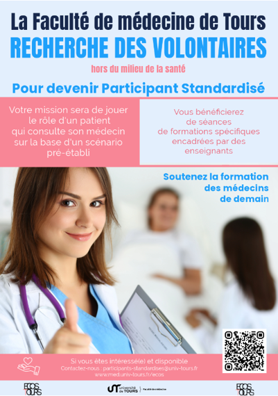 Devenir Participant Standardisé - ECOS - UFR de Médecine de Tours